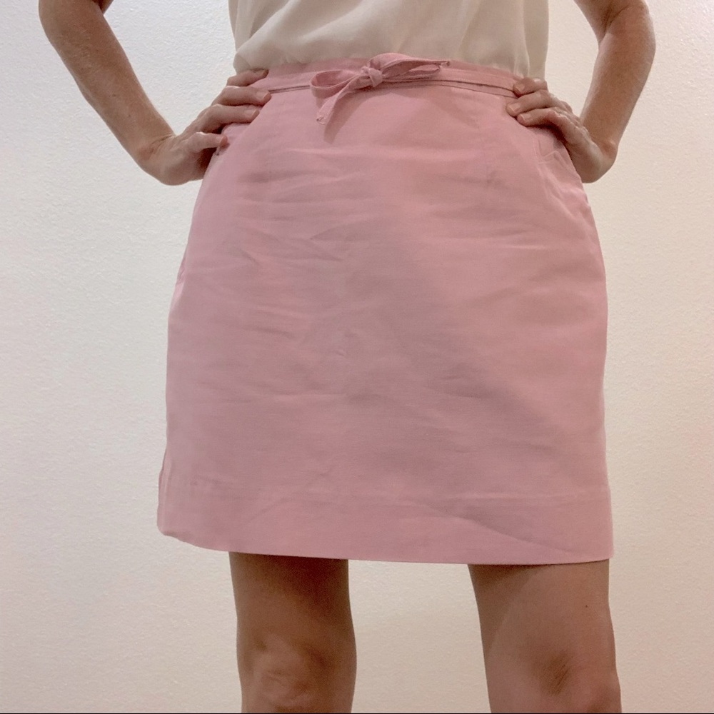 Vintage wrap skirt with pockets